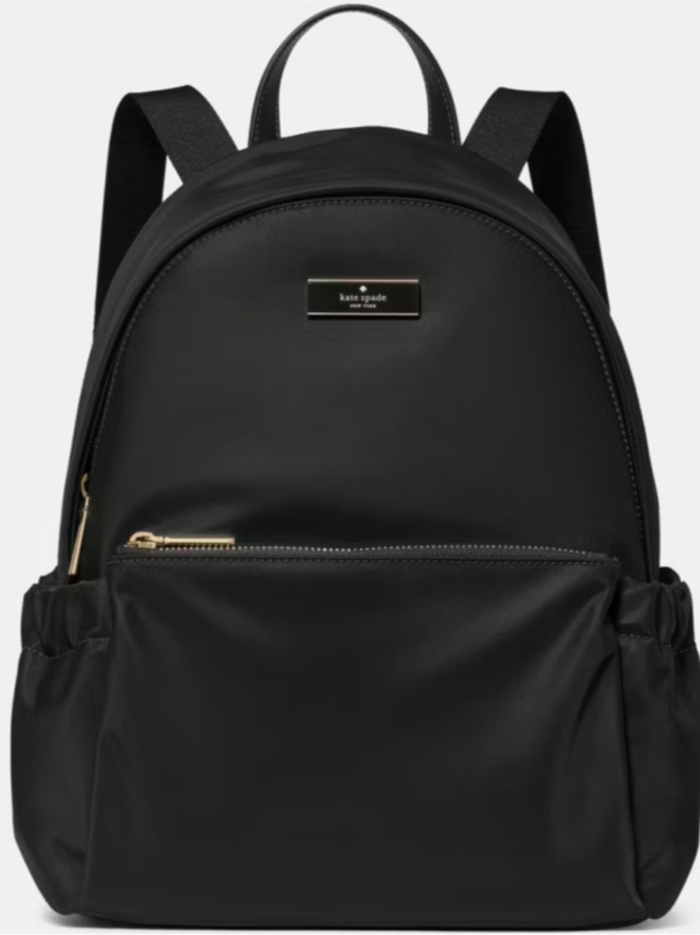 Kate Spade New York Carter Nylon Dome Backpack | NWT | Black | Retail $329